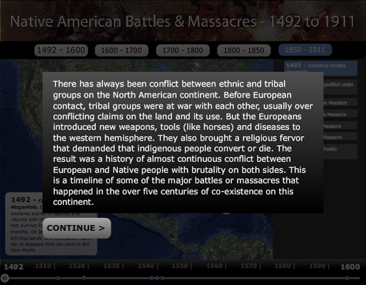 native battles map