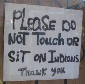 Things get awkward when we don't have this sign up.