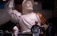 Juan de Oñate statue being created. Credit: Photo courtesy of The XII Travelers Committee